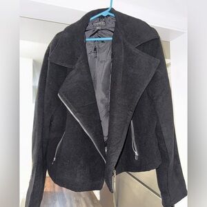 Forever 21 Black Zippered Jacket